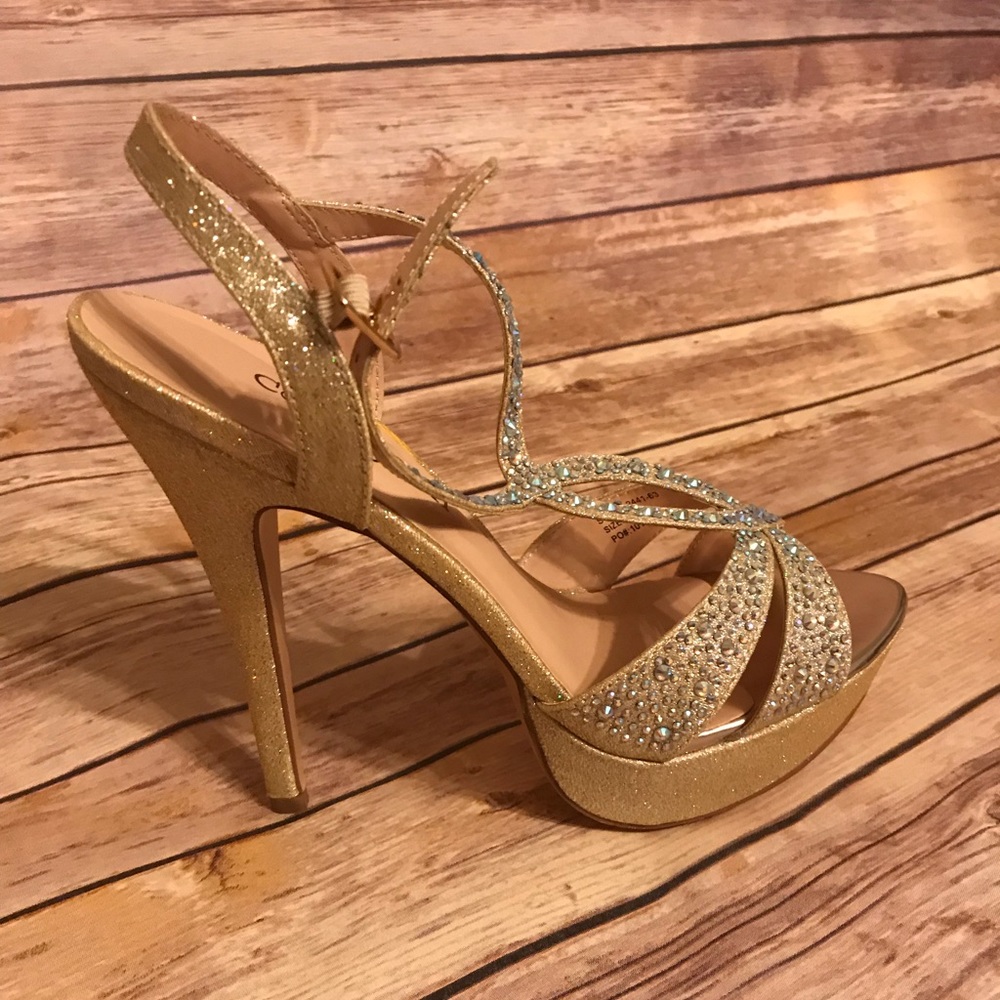 Platform Open Toe High Heels - image 4